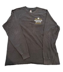 Beehive Basin Brewery Big Sky Montana Blk Unisex Long Sleeve T-Shirt Size Large