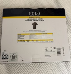 Polo Ralph Lauren Classic Fit Three 3 Pack Variety T-Shirts Men’s Small NIB