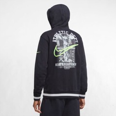 Nike Athletic Dept Pullover Men’s Hoodie Black-White-Green DC3546-010