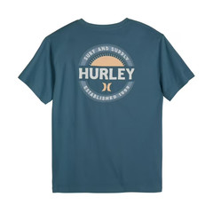 Hurley Men’s Graphic Tee Size Large Blue