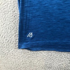 eddie bauer t shirt mand XXL blue freedry active