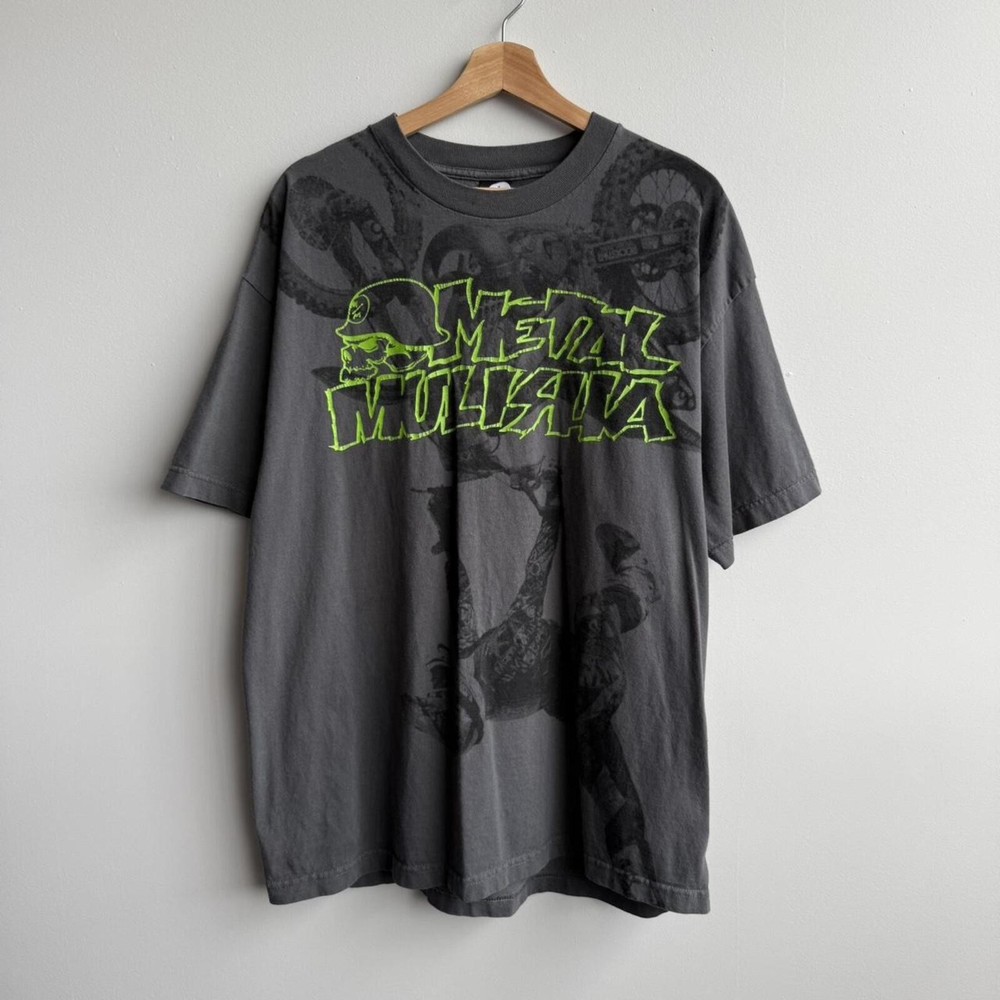Vintage Y2K metal mulisha skater tee (0211)