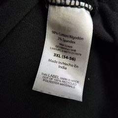 George Black Basic Polo Shirt Men’s Size 3XL Short Sleeve Classic Casual