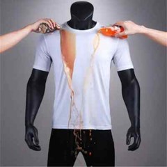 Quick Top Short Sleeve Hiking Shirt Anti-Dirty Waterproof Men T Shirt