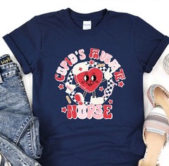 Cupid’s Favorite Nurse Shirt, Heart Nurse T-Shirt, Nurse Gift, Nurse Tee, Heart