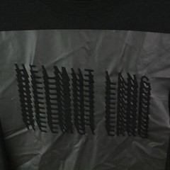 Helmut Lang T-shirt Size XL Black Short SleeveMens Crew Neck