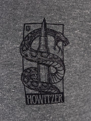 Howitzer Style Men’s T-Shirt Freedom Bullet Military Grunt MFG