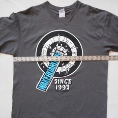Wakeboarding Magazine T-Shirt Mens L Gray Cotton Short Sleeve Beach Surf Outdoor