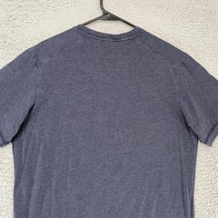 Public Rec Shirt Mens Medium Blue V-Neck Pima Cotton Gym Everyday Soft Tee Top