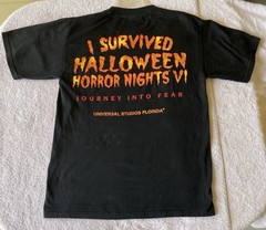 1996 Universal Studios Halloween Horror Nights Journey Into Fear | Med. | Rare