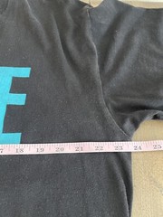 Juice Wrld Shirt Back in Black Crewneck Graphic AC/DC No Tags. XL Chest 47