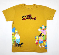 The Simpsons 20th Television Embroidered Logo Men’s Graphic T-Shirt – M (38-40)