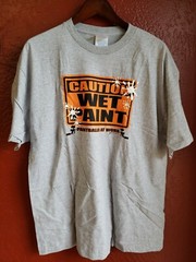 Paintball T-Shirt Short sleeve M, L, XL, XXL, XXXL Gray Paintballer at work