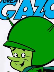 THE GREAT GAZOO FLINTSTONES T-Shirt HANNA BARBERA TEE CARTOON
