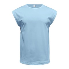“Men’s Sleeveless T-Shirt Summer Sports Vest Casual Loose Fit Top”