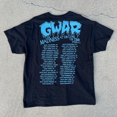 2013 GWAR Madness At The Core Of Time Tour Heavy Metal Punk Band T-Shirt XL