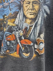 Vintage 1990 Harley-Davidson 3D Emblem “Brothers In The Wind” T-Shirt – Size L
