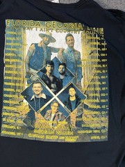Florida Georgia Line 2019 Tour Shirt XL Morgan Wallen Dan Shay Hardy FGL
