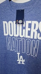 NWT XL Majestic LA Dodgers Nation T-Shirt – Blue Heather $40.00