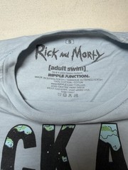 RICK & MORTY Cartoon Network Adult Swim T-Shirt S