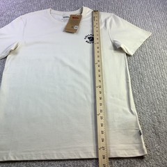 Fjallraven Kanken T-Shirt Boston Chalk White Organic Cotton Unisex Size XS NWT