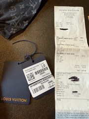 Louis Vuitton Monogram Gradient T-Shirt Black Men’s Size L With Receipt!