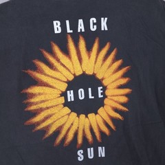 Vintage Soundgarden Band Shirt Mens Large Reprint Black Hole Sun Single Stitch