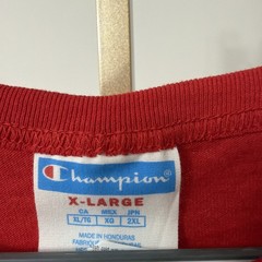 Champion Classic Jersey Script T-Shirt Scarlet Size XLarge