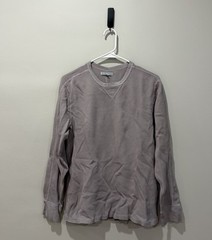 Wallace And Barnes Long Sleeve Gray Thermal Shirt Size Medium