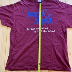 Vintage Accept & Respect Spread the Word to End the Word Graphic T-Shirt Size XL