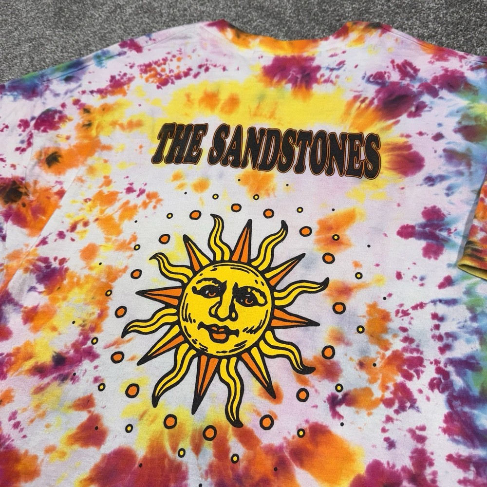 The Sandstones Shirt Men XL Band Music Rock 90s Vintage Tie Dye Sun Festival