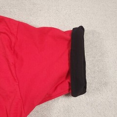 Vtg Fruit of the Loom T-Shirt Mens Medium Two Toned Red Black Single Stitch USA