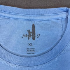 johnnie-O Palm Paradise Graphic SS Shirt Malibu Blue M L XL 2XL Modal Surf NWT |