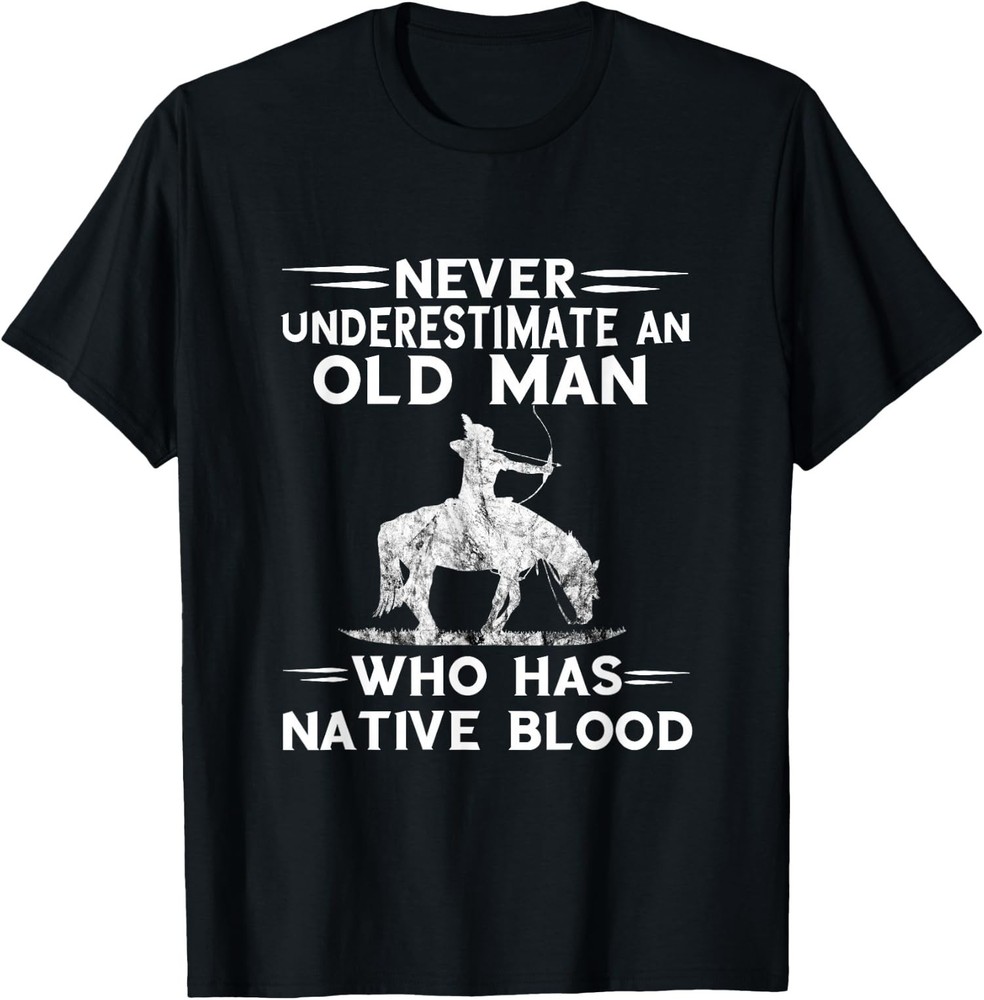 Old Native American Warrior Design Warrior Native Unisex T-Shirt FREESHIPS