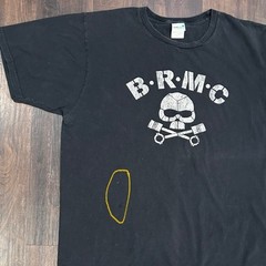 Black Rebel Motorcycle Club BRMC Band XL Shirt Skull Vintage Black