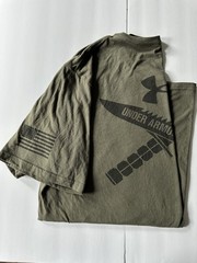 Under Armour Tactical Men’s 3XL Green Loose Fit Graphic Crew Neck T-Shirt