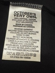 OVO X NHL Boston Bruins Six Time Stanley Cup Champions Black XL T-Shirt Hockey