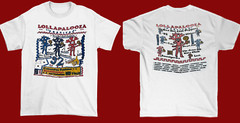 Vintage 1992 Lollapalooza Music Festival White Unisex shirt D274