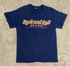 Rock and Roll Hall of Fame Cleveland Ohio Cotton Tshirt Size M Approximate