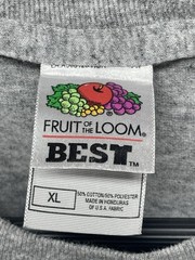 Fruit of the Loom Best Men’s XL Gray Crew Neck Graphic T-Shirt U.S. Navy Vet