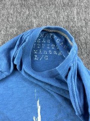 American Eagle Outfitters Mens Shirt Size Large Blue Tee Graphic Eagle Print