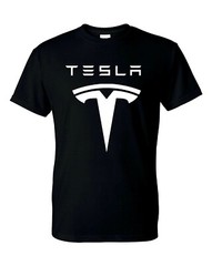 Tesla Motors Emblem T-Shirt New Unisex S-XL Sizes 7-Colors