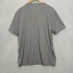 Alfani Fitness T Shirt Mens Large Gray Stretch Performance Short Sleeve Casual