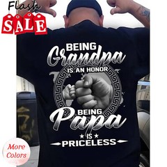 Being Papa Is Priceless Shirt Gift For Grandpa