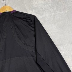 Adidas Climacool Formation Referee Jersey Long Sleeve Black Purple Men L Soccer