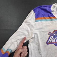 T Post Jersey Mens Small White Hockey Bartender Cirkus Norrland Swedish Festival