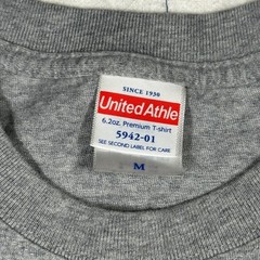 United Athle 6.2oz Premium T-Shirt 594201 [Men’s] 006 Mixed Gray M