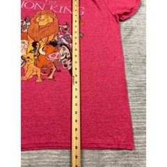 Disney T-Shirt Mens XL Red The Lion King Graphic Tee Short Sleeve 25992