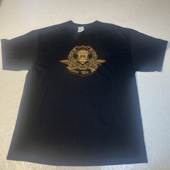 Vintage Jesus Religious Shirt Born To Die Mens XL Black