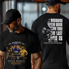 RIP Kyle Busch #8 Memorial Shirt Racing Legend Tribute Fan Tee